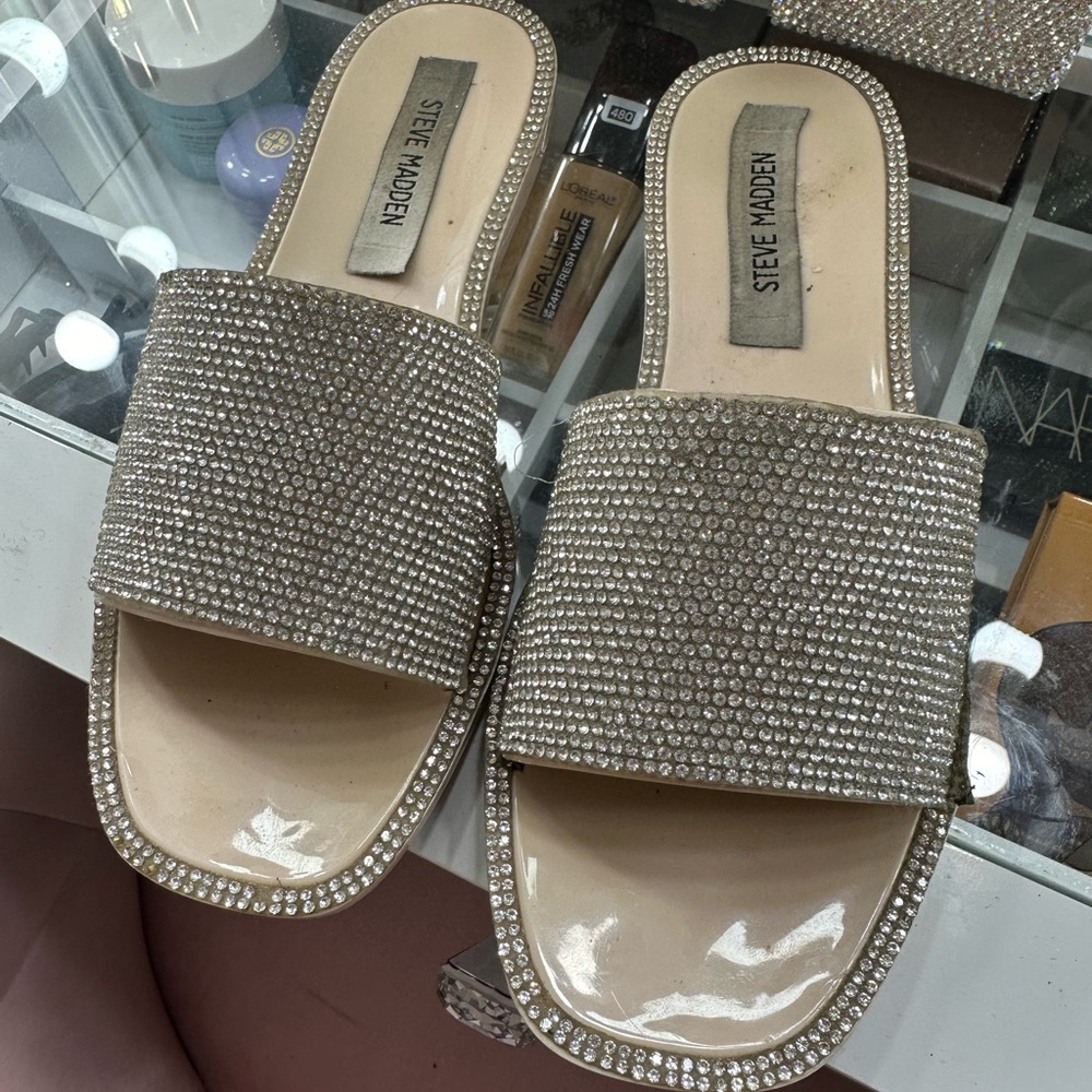 Rhinestone sandals
